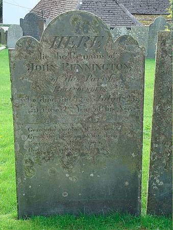 Sydenham Damerel - Pennington Grave